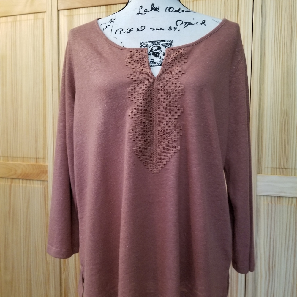 Womens Split Hem Tunic
